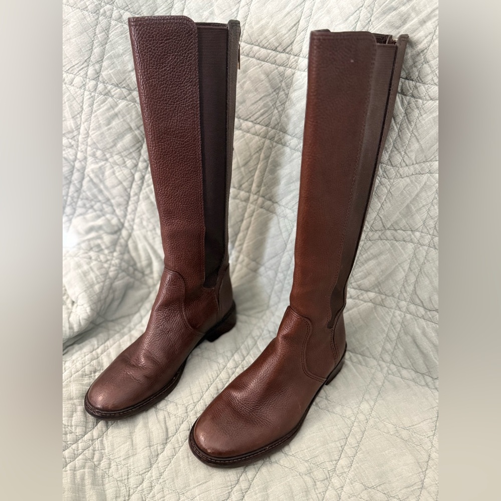 Tory Burch Brown Winter & Rain Boots